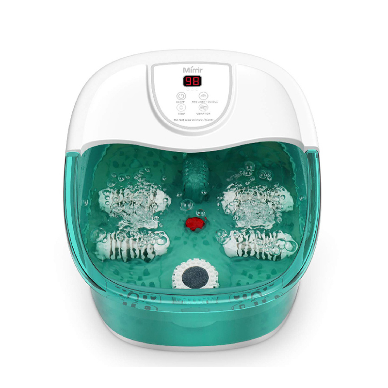 MM-20A-3 フット スパバス マッサージャー ヒート付き 4つの大型マッサージローラー