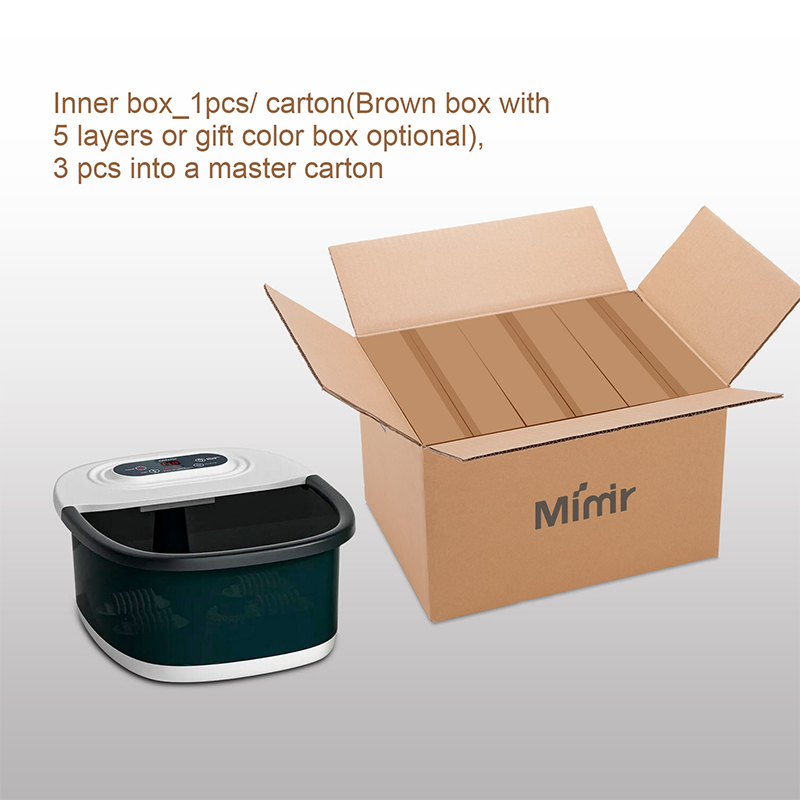 MM-20M-8 振動付き手動フットスパバスマッサージャー