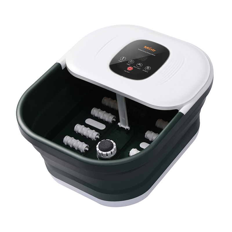 MZD-22B-1 軽石付き折りたたみ式フットスパマシン 足リラックスマッサージ用