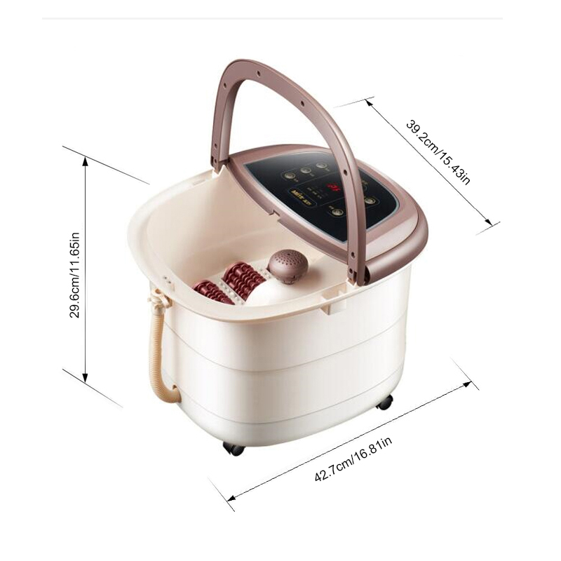 ロータリーマッサージローラー付きJD-618自動フットスパバスマッサージャーマシン